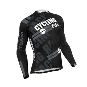 FDX Pro Cycling Long Sleeve Thermal Jersey