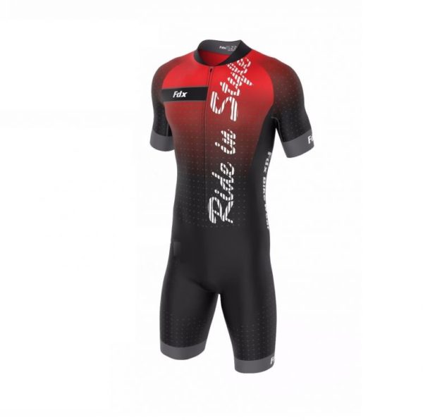 FDX Men Speed Race Gel Cycling Skinsuit