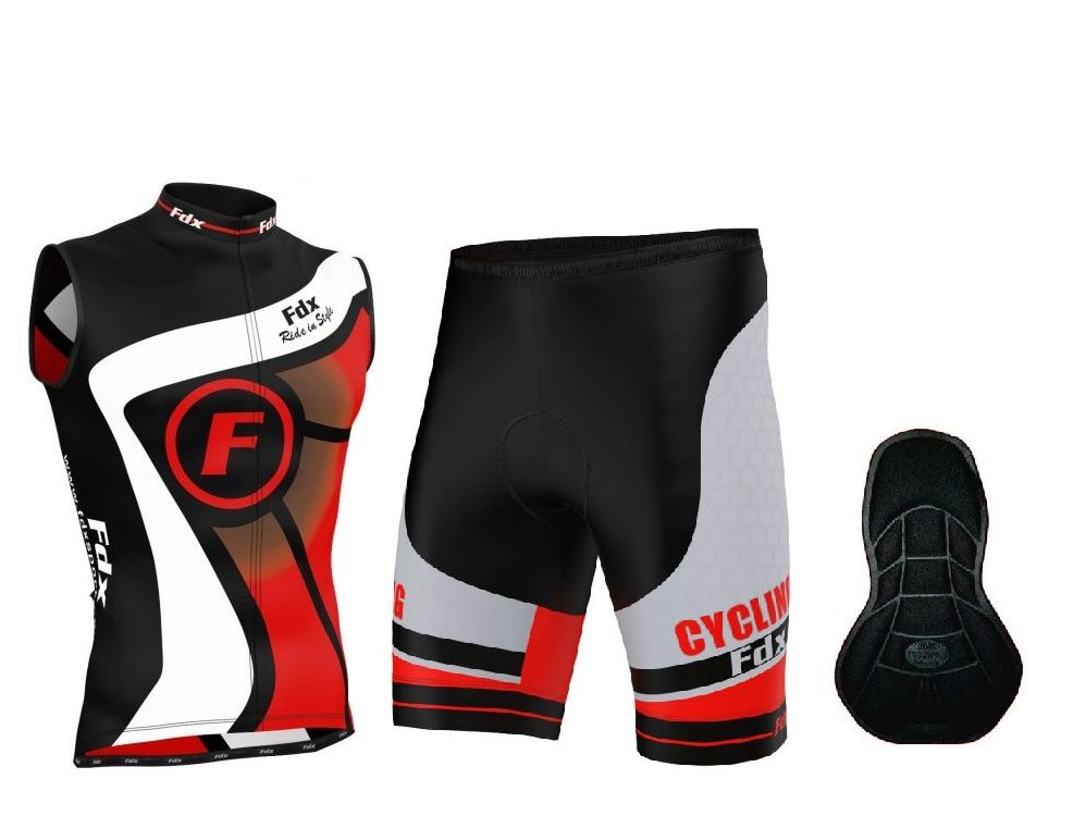 FDX Optimum Cycling Sleevless 3D Set