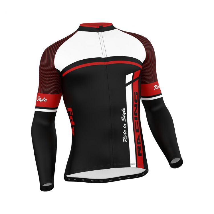 FDX Cycling Thermal Long Sleeve Jersey