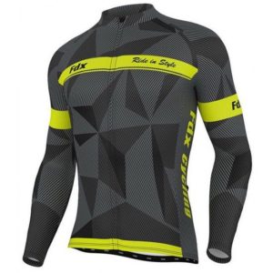 FDX Breathable Cycling Long Sleeve Jersey