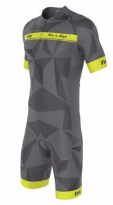FDX Men Comfort Race Gel Cycling Skinsuit